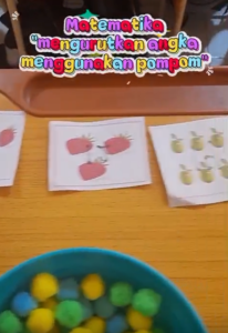 Belajar matematika jadi lebih hidup saat anak-anak terlibat langsung dan merasakan prosesnya ✨