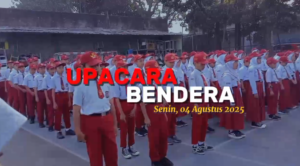 Dokumentasi Upacara Bendera: Petugas Gabungan 5 Al Karim & 5 Al Kirom